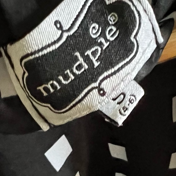 MUD PIE Feminine CLASSY Sleeveless GEOMETRIC Pretty Bow BLOUSE Top SHIRT S - Picture 5 of 15